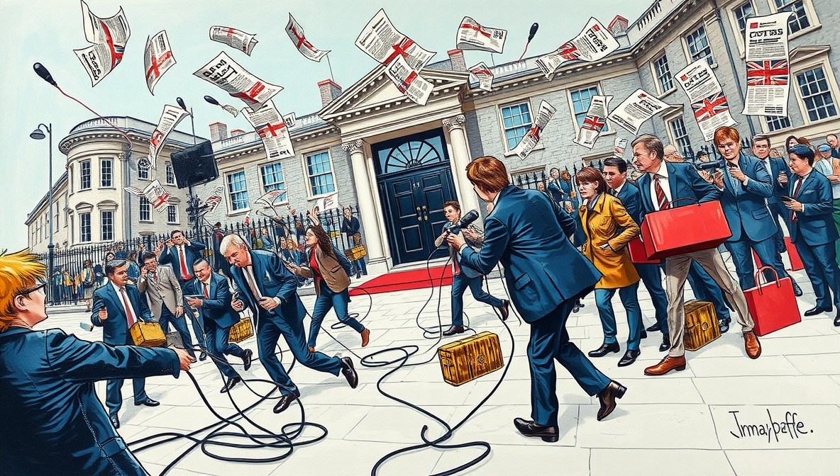 Downing Street Launches New Strategy, Immediately Briefs Against It