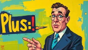 Abstract illustration representing the ambiguous interface of a new social media platform.