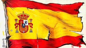 Financial charts showing Euribor and interest rate fluctuations affecting Spanish mortgages