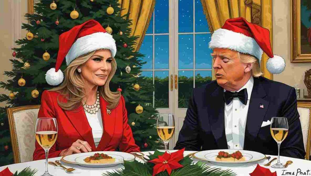 Mar a Lago Christmas Drama Melania's 7 Word Comment Sparks Panic at Dinner Mar a Lago Christmas Drama Melania's 7 Word Comment Sparks Panic at Dinner