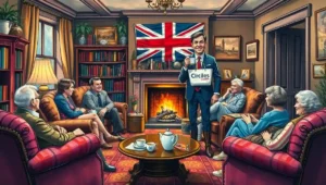 People sharing quiet conversation in a comfortable, private home setting.