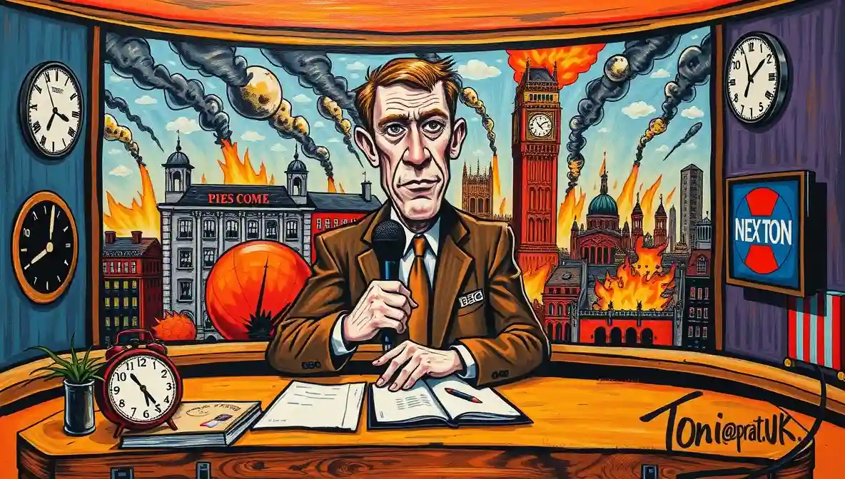 BBC Reports Global Crisis With Trademark Calm