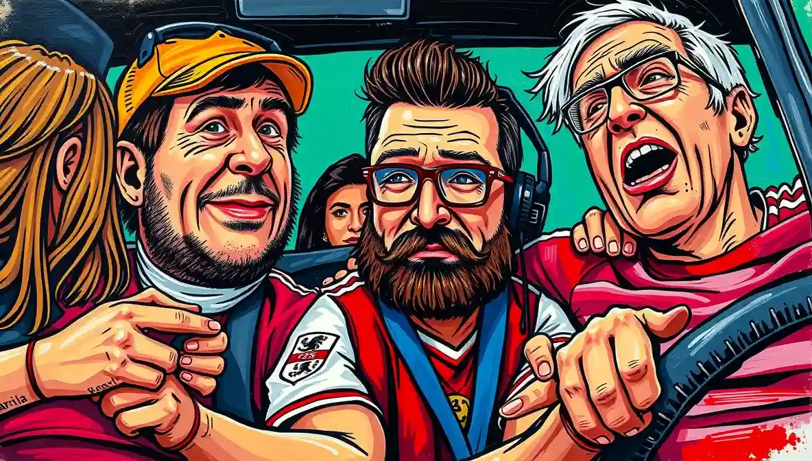 England Fans Discover USA