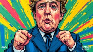 A government official speaking at a podium with 'Under Review' displayed behind them.