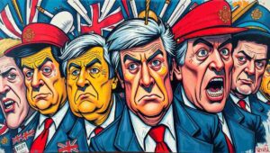 Satirical image of a government report labelled 'Lessons Will Be Learned' Satire of a meaningless government inquiry report with empty promises