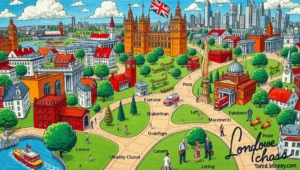 A police officer riding a Santander Cycle in London, waving cheerfully.