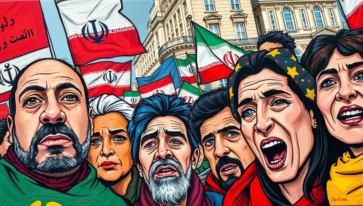 Thousands Protest for Iranian Freedom as UK Practices Advanced Concern