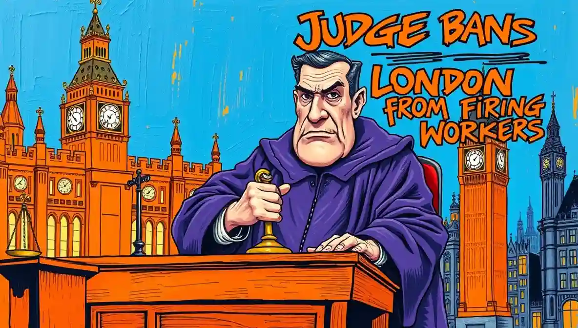 Judge Bans London from Firing Workers