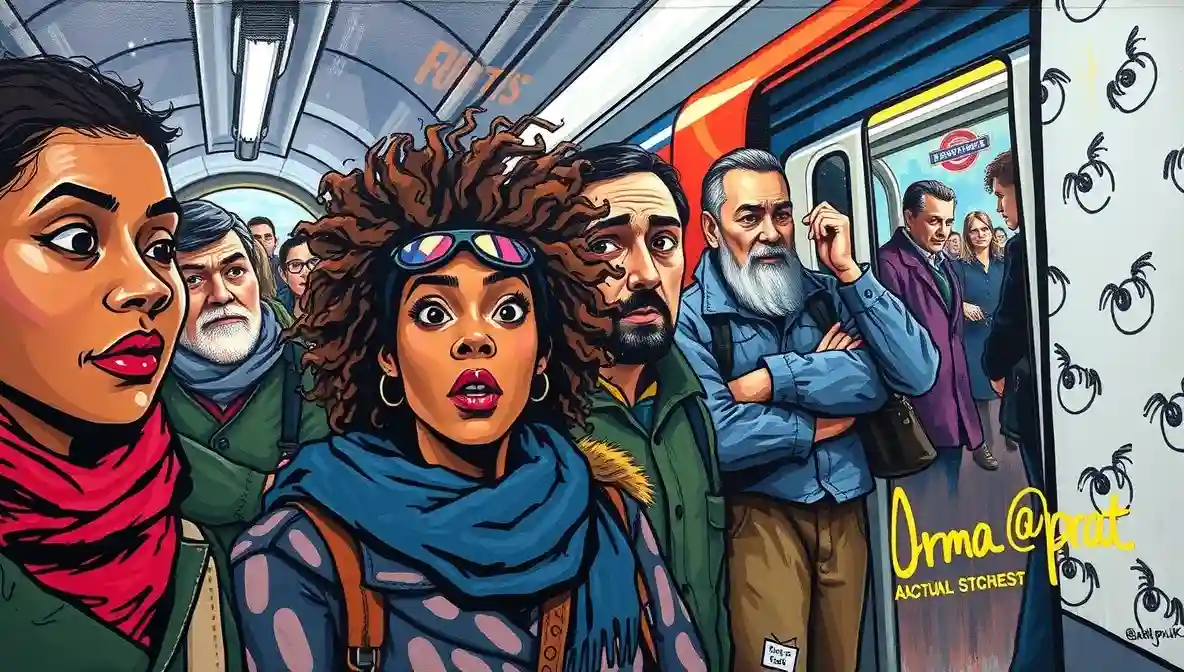 London Commuters Discover Northern Line Actually Performance Art Installation