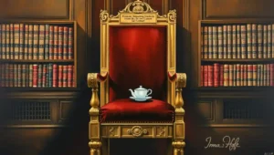 A leather-bound book and a laptop side-by-side, symbolizing the 'human collaboration' between tradition and modern analysis mentioned in the disclaimer.