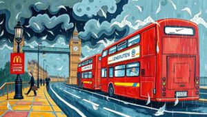 London's four seasons of grey weather, British cloud cover and meteorological monotony