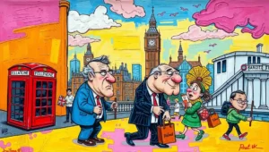 Chart showing London's declining homicide rate compared to Paris, New York, and Berlin.