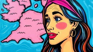 A poll chart showing Meghan's popularity below humble pie and weather forecasts.