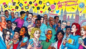 Corporate executives in a meeting discussing app store moderation and security failures.