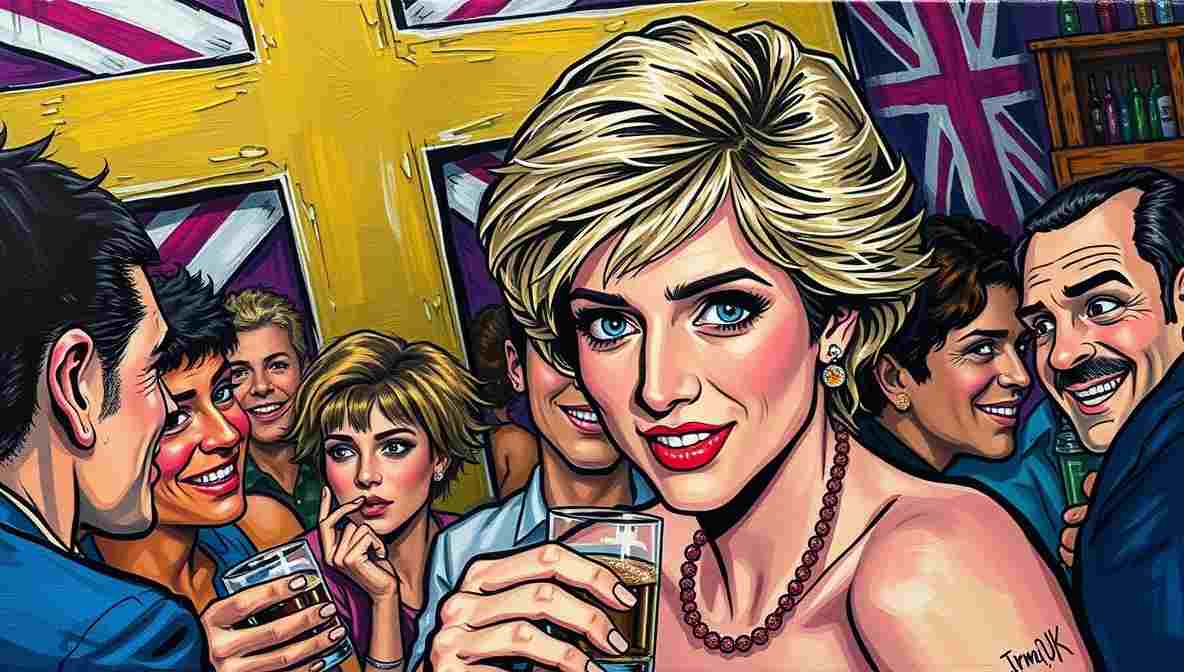 Freddie Mercury Smuggles Princess Past Security