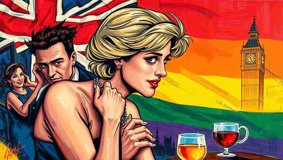 Princess Diana Sneaks Into Gay Bar