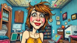 Venn diagram comparing 'prat', 'muppet', and 'wally' nuances.