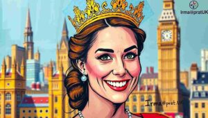 Kate Middleton looking serious and contemplative during official duties