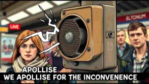 Rail replacement bus, ironic UK transport humour and delays