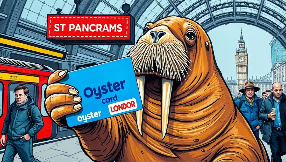 St Pancras Walrus Declared Official London Resident, Issued Oyster Card