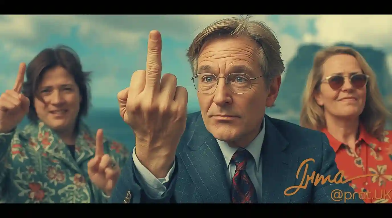 The Diplomatic Middle Finger