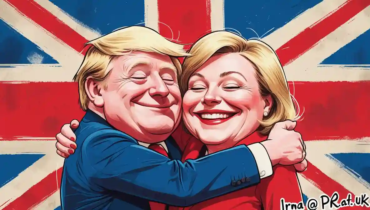 UK Gives Denmark a Hug