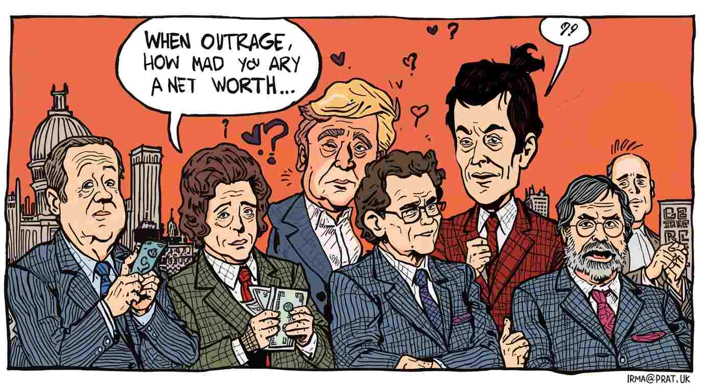 When Outrage Needs a Net Worth