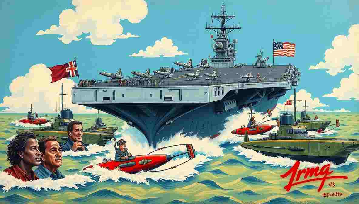 America Sends Second Aircraft Carrier