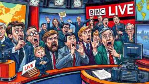 BBC Newscast Goes Live (2)