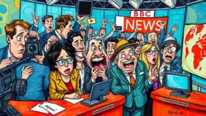 BBC Newscast Goes Live (3)