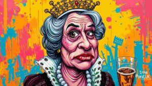 Royal couple Camilla and Charles together at a formal palace function