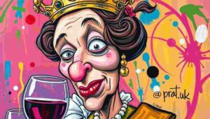 Queen Camilla looking determined during a formal royal engagement