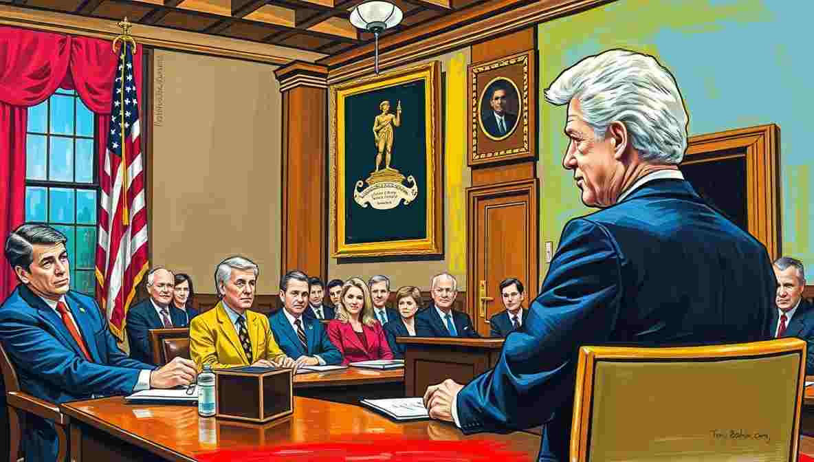 Bill Clinton Dragged Before Congress Under Subpoena…