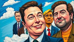 Infographic comparing SpaceX's satellite launch numbers to other global space agencies and companies.