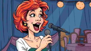 Top Secret Comedy Club Covent Garden, London comedy venue, basement comedy club Top Secret Comedy Club basement venue in Covent Garden with intimate stage and audience seating