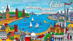 Comparison of complex London coffee culture versus Dublin's straightforward approach.