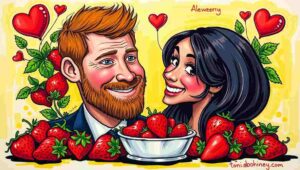 Prince Harry, Meghan Markle, As Ever products, royal branding, celebrity merchandise, Sussex jam Prince Harry holding As Ever jam products in promotional material for Meghan's lifestyle brand