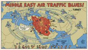 Flight cancellations Gulf, aviation reroutes Iran conflict, Flightradar24 tracking Passengers at Heathrow staring at phones tracking flights on Flightradar24 amid Middle East crisis