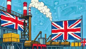 UK unemployment charts and economic data showing rising jobless rate