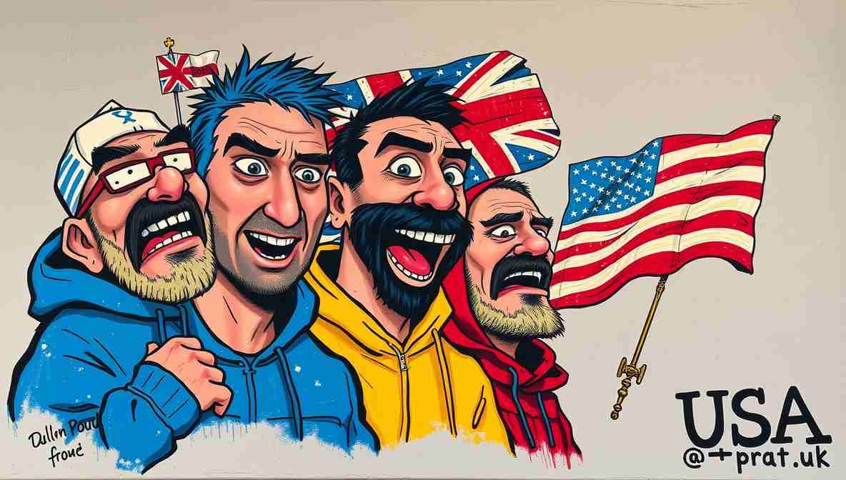 UK Proud Boys Promise War With USA