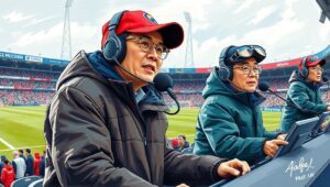 VAR review during Premier League match causing confusion among international commentators