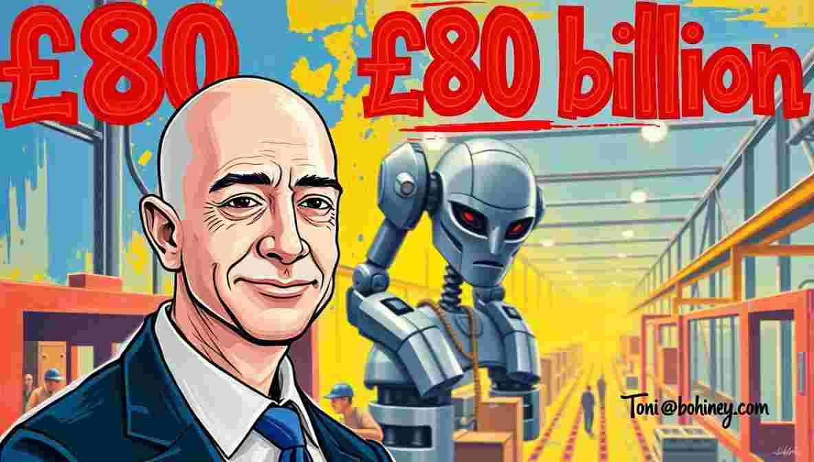 Bezos Wants £80 Billion to Automate Factories