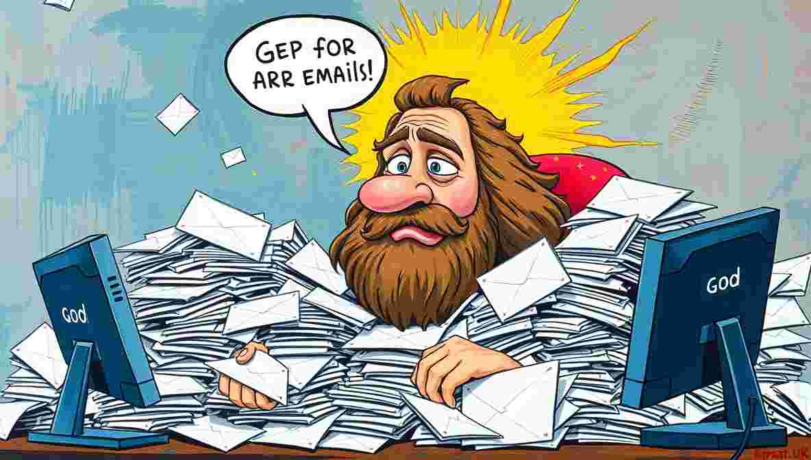 God Requests Fewer Emails