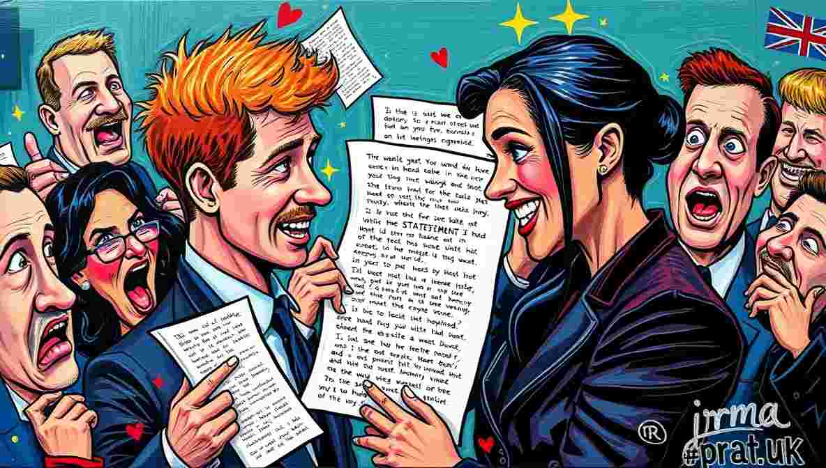 Harry & Meghan Issue 14-Page Statement