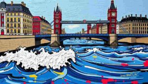 North London Tube access, South London transport, London cultural divide London Underground map showing sparse Tube coverage south of Thames