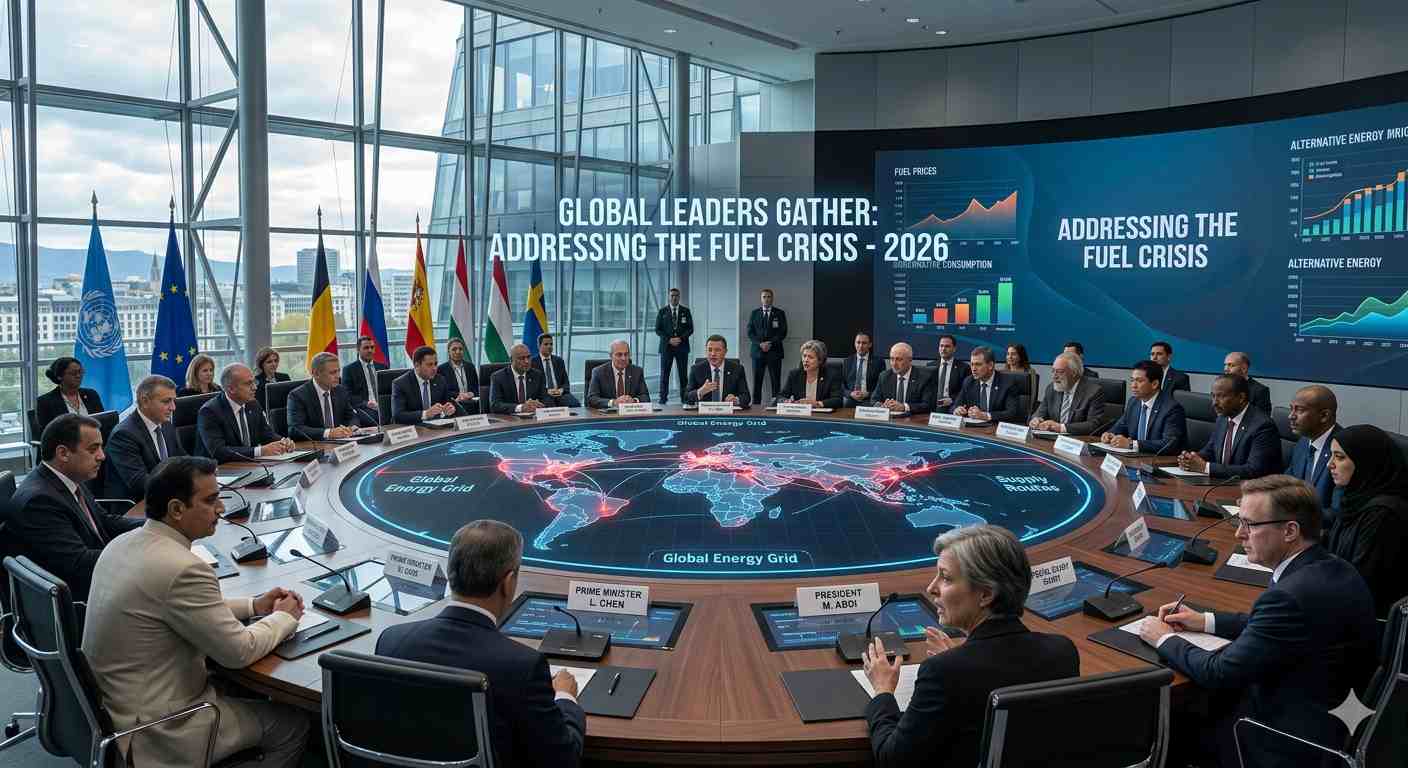 Global Leaders Gather to Discuss Fuel Crisis