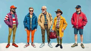 Men Look Casual Outfit Man in casual outfit with neutral tones, knitwear, and Adidas trainers representing quiet luxury menswear.