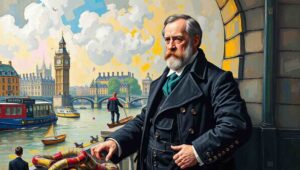 Sir Joseph Bazalgette (1819–1891) was the Chief Engineer of London's Metropolitan Board of Works 