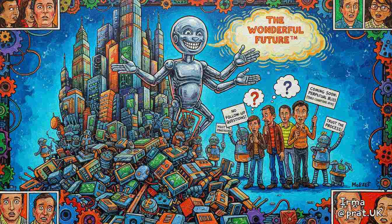 AI Industry Promises Future Will Be Wonderful