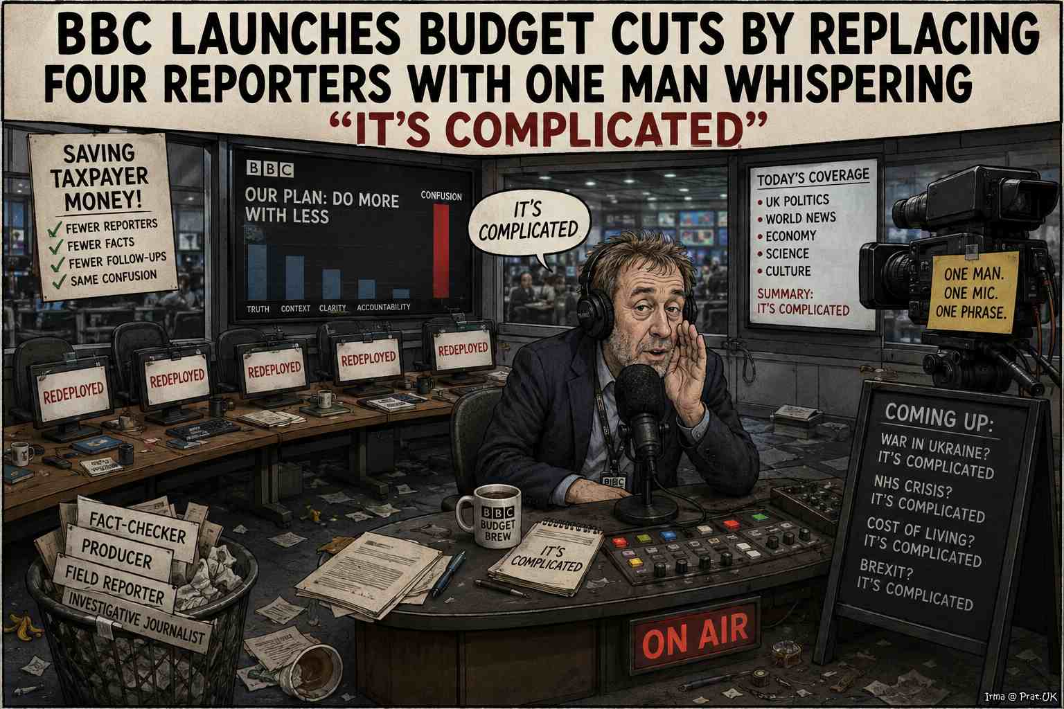 BBC Launches Budget Cuts